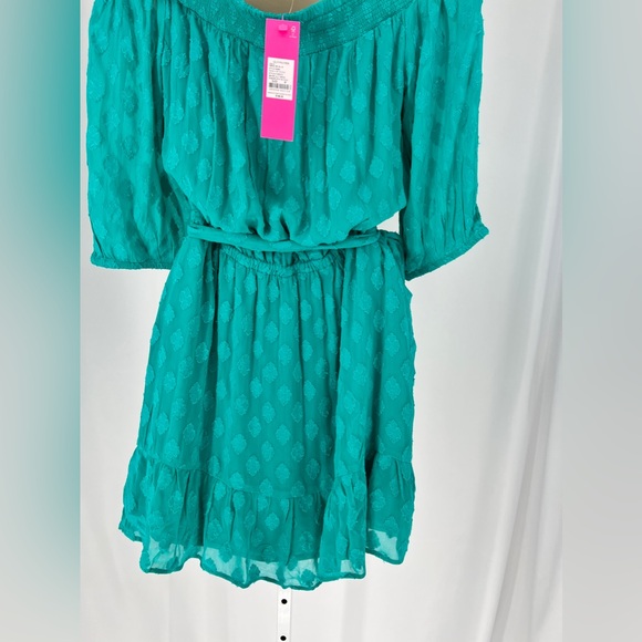 LILLY PULITZER - NWT Rochelle Romper - Off the Shoulder - Picture 4 of 6